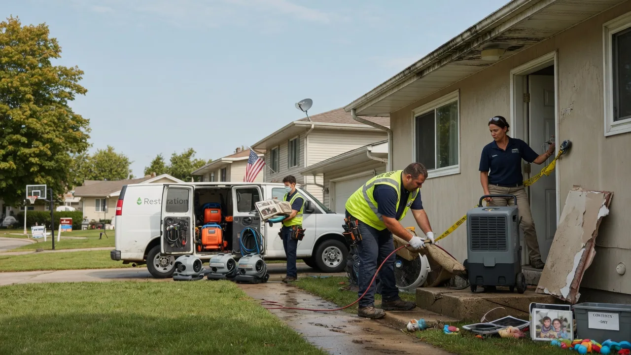 Water Damage Restoration in Drewryville, VA near me